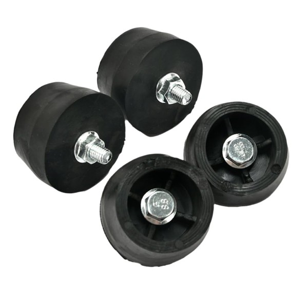 ZENWORYS M8 Rubber Studs Shock-Absorber Anti-Vibration Isolator Mounts, Rubber Cylindrical