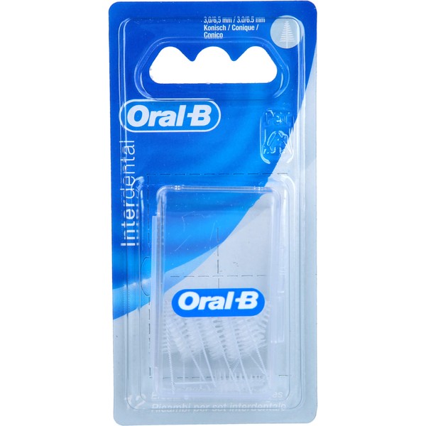 Oral-B Interdentalbürsten Nachfüllpack konisch fein 3,0-6,5, 12 pcs. Interdental brushes
