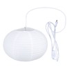 White Round Paper Lantern Light Decorative Soft Light Easy to