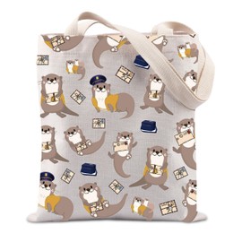 Otters Gift Otters Lover Tote Bag Fantasy Novel Inspired Gift Books Lover Gift SJM Gift Literature Gift (Otters Tote)
