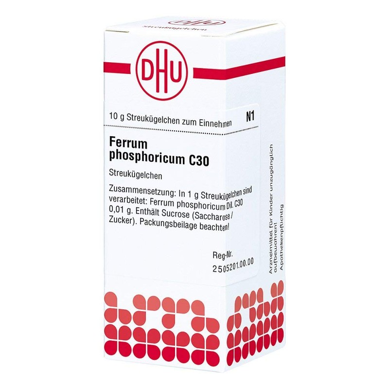 DHU Ferrum Phosphoricum C30 Spreading Balls 10 g Globules