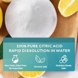 EUHOMY Ice Maker Cleaner & Descaler | 12 Use & Individually Packed | Ice Machine Cleaner with Organic Citric Acid Descaling Powder, Ideal for All Brands