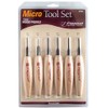 Flexcut Wood Carving Tools 1.5mm Mixed Profile Micro Tool Set
