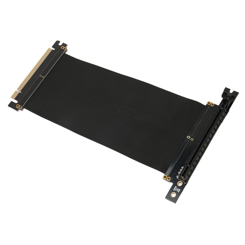 PCIE 3.0 X16 Extender 128Gbp/s Right Angle EMI Shielding GPU