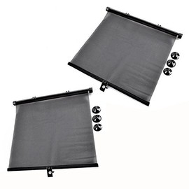 ProPlus 2 x Sun Blind Car Side Window Children's Sun Shade 45 x 54 cm Sun Protection Blind