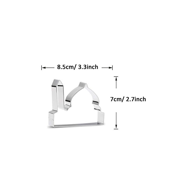 WJSYSHOP Church House Cookie Cutter - A