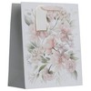 Partisan Products Flower Bouquet White Kraft Paper Gift Bag With