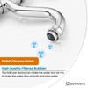 gotonovo Vessel Sink Faucet 360° Swivel Spout Single Handle Tall