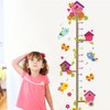KimDaro Height Measurement Growth Chart Tree Wall Stickers，Cute Tree Birds