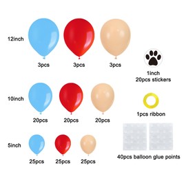 Birthday Paw Balloons Decoration Dog Theme Party Decorations Birthday Party Supplies