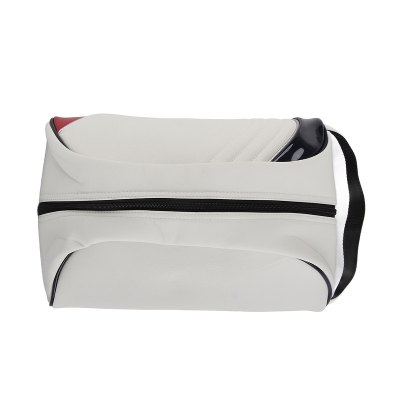 PU Leather Golf Shoe Carrier Bag Home Travel Dustproof Storage