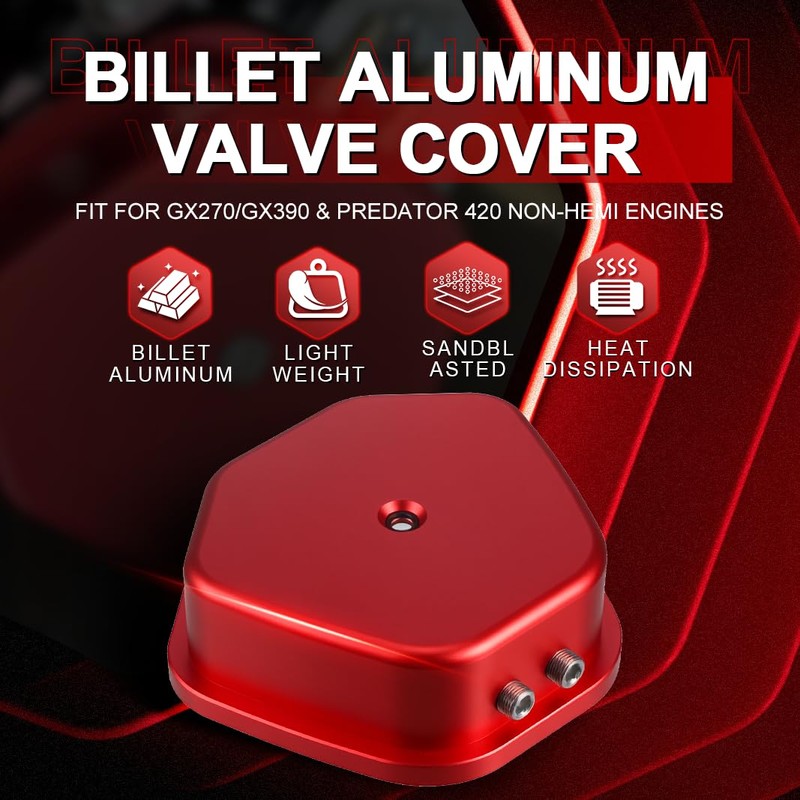 Aluminum Valve Cover for GX270 & GX390 for Predator 420