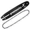 Greenworks 8" Replacement Pole Saw Bar and Chain Combo