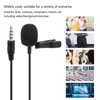 Lavalier Microphone Deep Noise Reduction Clip On Lapel Mic for