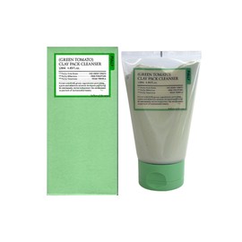 Puli Green Tomato Clay Pack Cleanser 120ml 1pc / 풀리 그린 토마토 클레이 팩 클렌저 120ml 1개