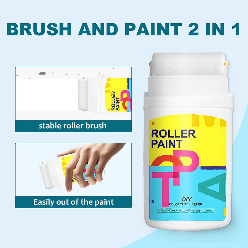 White Paint for Wall Touch up Paint for Walls, Portable