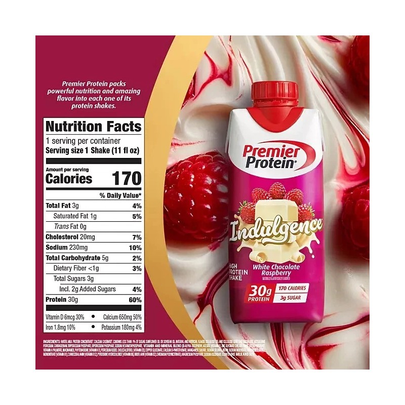 Premier Protein Shake 30g White Chocolate Raspberry 11 fl oz