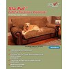 PetSafe Solvit Loveseat Full Coverage Pet Bed Protector, Cocoa