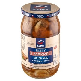 Seko Herring & Mackerel – Traditional Polish Recipes (28.22 Ounce (Pack of 2), Fried Mackerel in Vinegar Marinade)