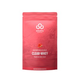 edubily nutrition® Clear Whey Isolat - Klarer Proteindrink - ca. 90% Proteingehalt - Laktosefrei - 500 g Pulver - Fruchtige Geschmacksrichtungen (Wassermelone)