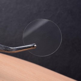 Sealing Seal, Transparent, Round, 1000 Sheets, Clear, Round Shape, Unopened Seal, Commercial Use, 0.6 inches (15 mm)