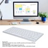 78 Keys Spanish Wireless Bluetooth Keyboard Thin Lightweight Silent Spanish