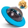 Interactive Dog Puzzle Toy, UFO-Shaped Treat Dispenser Ball, Mental Stimulation