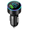 AMAPC Car Charger, Car Voltage Measurement, USB, Quick Charging, USB