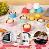 240 Pack Gold Foil Cupcake Liners Bulk 3.5 oz Disposable