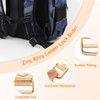 sourcing map Metal Ladder Lock Slider, 6Pcs 3/4" Zinc Alloy