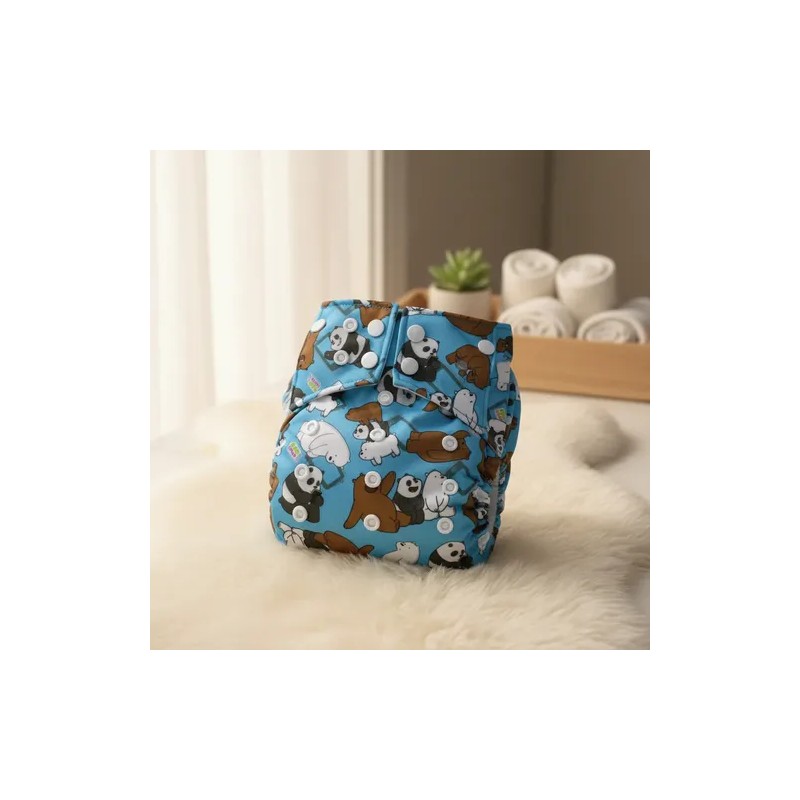 Pañal Ecologico De Escandalosos Con 1 Absobente De 5 Capas