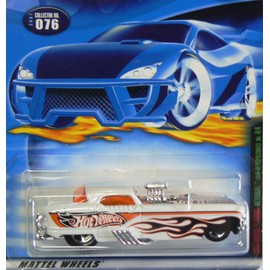 Hot Wheels 2001 Loco-Motive Series Metrorail Nash Metropolitan 4/4 WHITE #76 #076 1:64 Scale