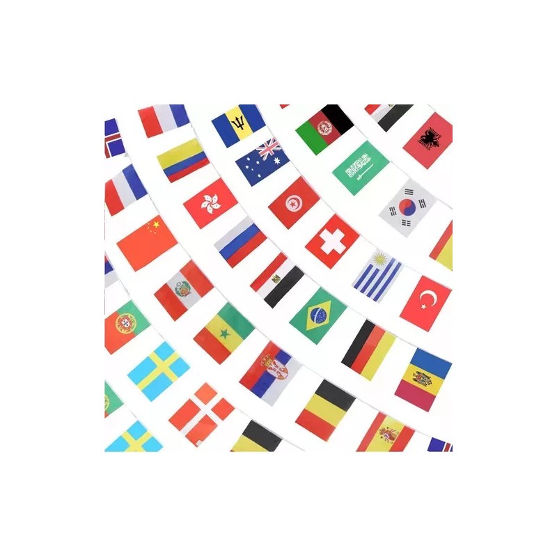 generic 100 Cordas De Banderas De Todo El Mundo