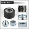 RATCHROLL Universal Wheel Stud Installer Tool, Tire Stud Tool, M12x1.25