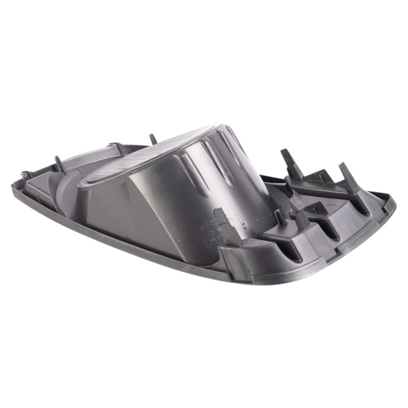 TRQ Front Right Fog Light Hole Cover Black Passenger Side