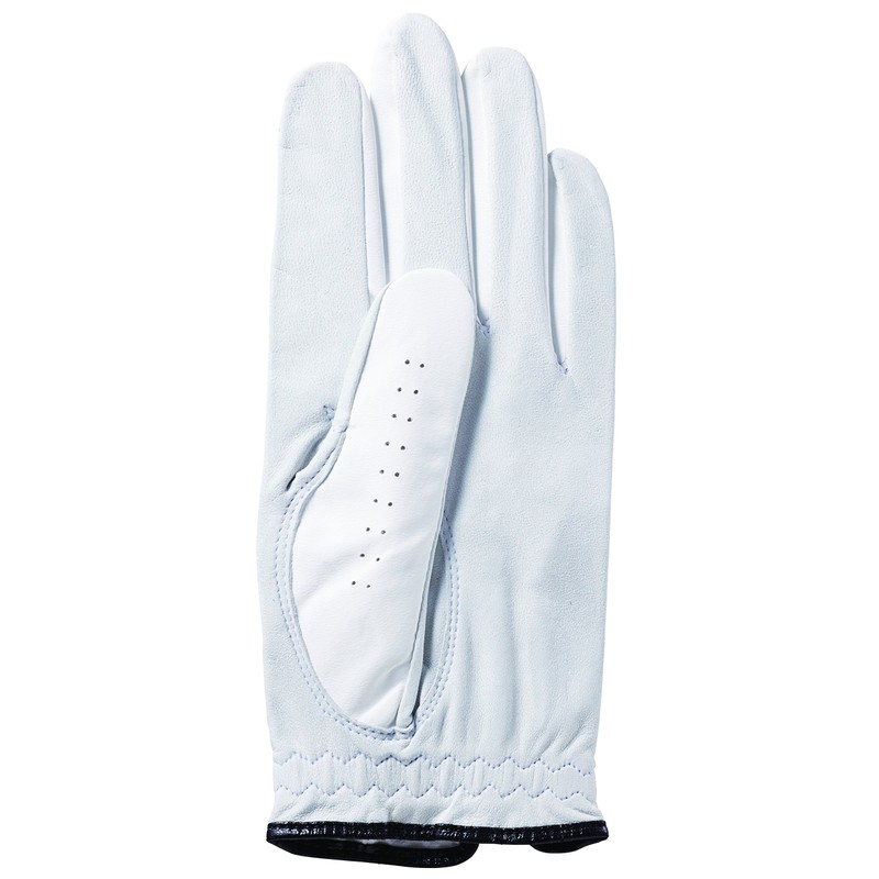 Kasco Golf Gloves, Men's RR-1323, Right Handed, White/Blue, 24