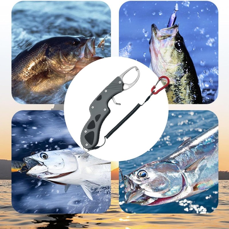 LIUSHUYAN Fish Grip, Stainless Steel & Polypropylene, Rust Resistant, Lightweight,
