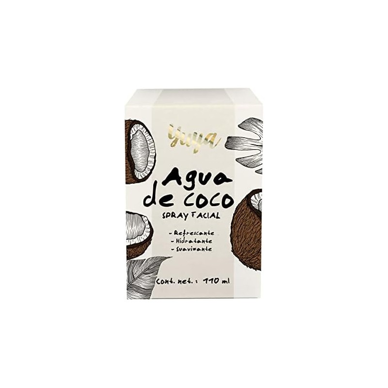 Yuya - Agua de Coco hidratante enriquecido con aloe vera