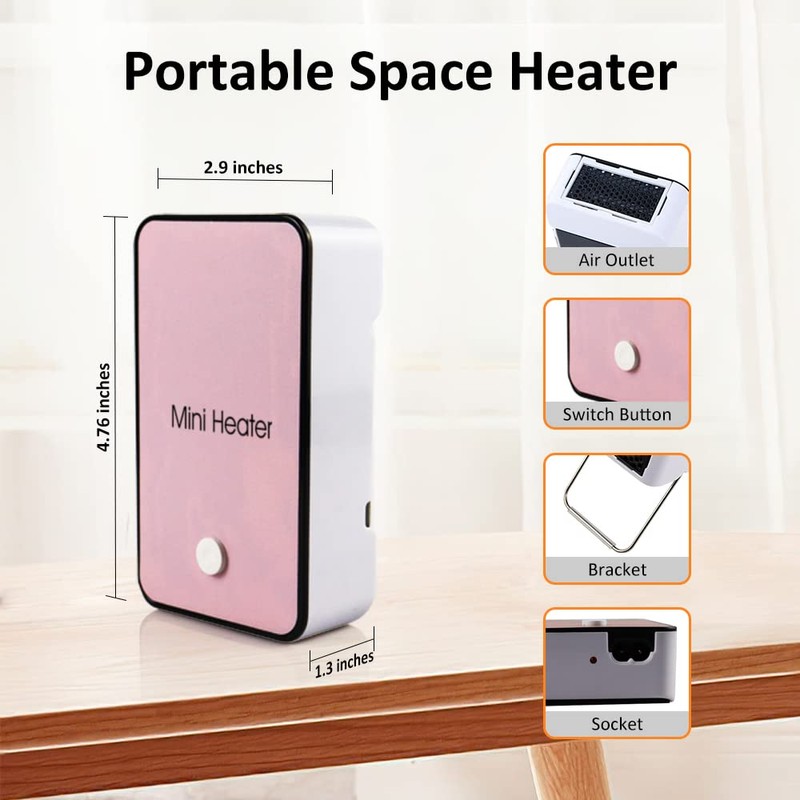 Personal Space Heater UCAN Portable Mini Electric Space Air Warmer