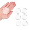 Silicone Wall Protectors & Door Stoppers: 6-Pack Clear, Self-Adhesive Bumpers
