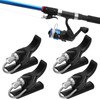 TSV Fishing Casting Trigger, 4 PCS Cannon Fish Rod Bait