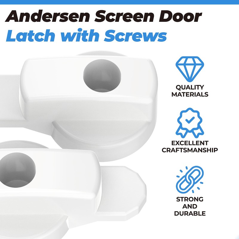 Replacement Andersen Screen Door Latch Compatible with Andersen Screen Door