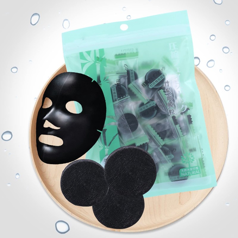 Pack of 50 Compressed Paper Masks, Skin Care Compress Face