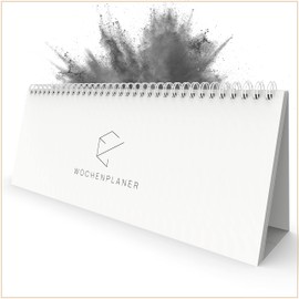 The old Uniture® table planner landscape without date, design weekly planner, desk calendar, weekly calendar in landscape format, weekly planner, desk calendar 2022