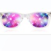 Ultimate Diffraction Glasses - Black - 3D Prism Effect EDM