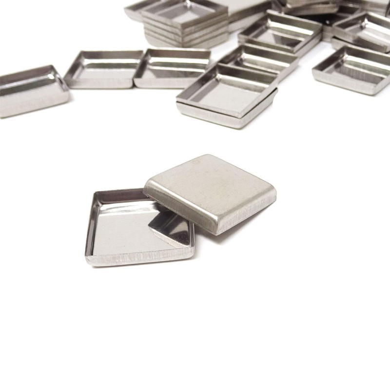 Honbay 56PCS Metal Empty Square Metal Pans Make Up Tins
