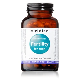 Viridian: Fertility for Men 60 Veg Caps (high potency) NEW