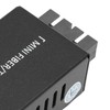 Fiber Optic Transceiver 2 Ports 10 100Mbps Self Adaptive Tx1310nm
