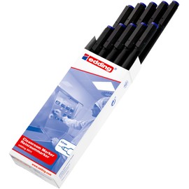 edding 8011 Cleanroom Marker - Blue (Pack of 10)