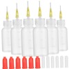 Angoily 6Sets Glue Applicator Bottles Precision Squeeze Dispenser for Thin